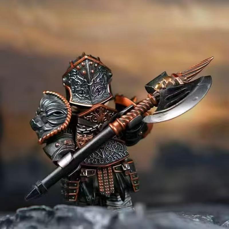 Lich King Medieval Round Table Knights Building Block Anime Sir Kay/Gaheris Bricks Action Figure Collection Model Toy Gifts