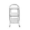 Stainless Steel 3-Tier Serving & Utility Cart