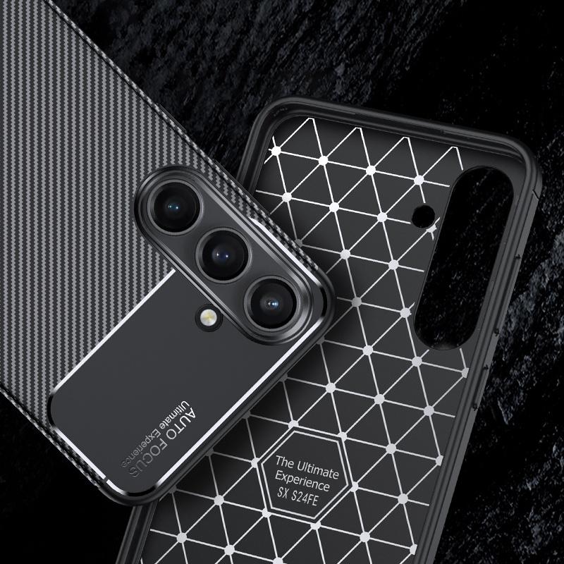 Чехол-накладка для Samsung Galaxy S24 FE Samsung S24 FE Capas Новый телефон Бампер Броня Ударопрочный ТПУ чехол Samsung S24 S 24 FE Fundas