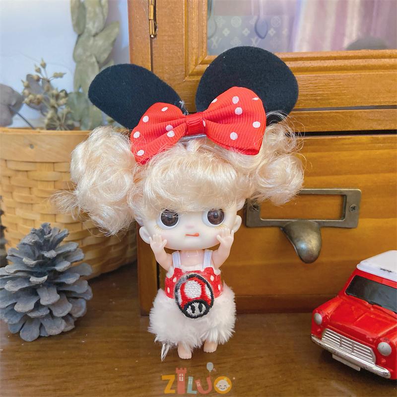 10 см Кукла BJD Ob11 Мини-куклы 3D-глаза Кавайные карманные куклы для девочек Игрушки Милое лицо-сюрприз Кукла-девочка Игрушка Подарки на день рождения BJD