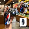 ABS Racing stickers Car Remote Key Case Cover For BMW M G07 X7 LCI U11 X1 G70 7 Series G09 XM F98 X4M LCI G18 X5 G81 M3 I20 IX ZFMNR1