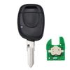 YOUBBA Remote Car Key 1 /2B for Renault Clio II Master Twingo Kangoo ID46/PCF7946 Transponder Chip 434Mhz NE73 VAC102 Blade Key