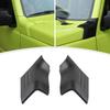 ANTC ABS Декоративная накладка на капот двигателя для Suzuki Jimny JB64W/JB74W, Крышка двигателя, Внешние детали, Матовый черный, Стильный, Легкая установка (черный)