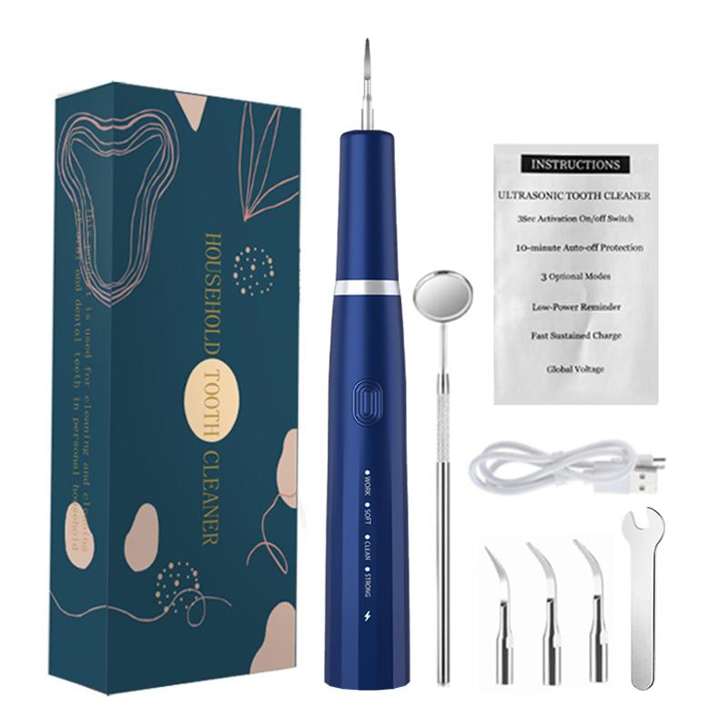 Ultrasonic Tarter Remover for Teeth Dental Scaler Teeth Cleaner 3 Cleaning Modes High Frequency Vibration Teeth Cleaning Tool