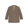 GUCCI Checked Double-Breasted Jacket 697719-ZAHJ2-9115