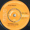 7inch Record ELVIS PRESLEY - Heartbreak Hotel RCA2104 RCA Victor 1971 UK Rock Used