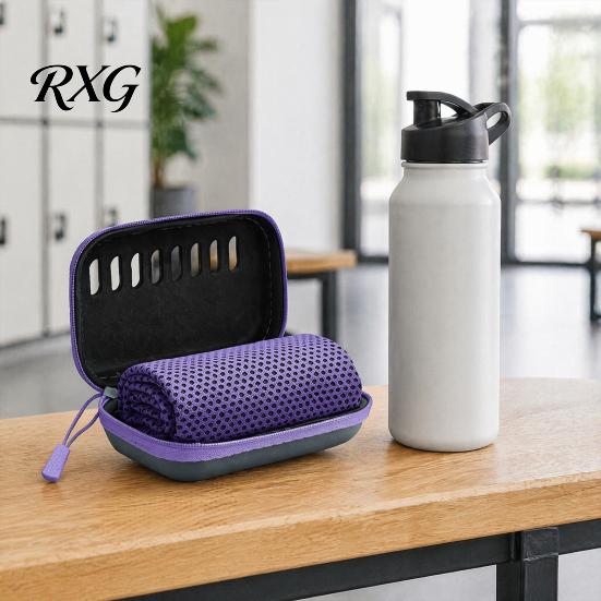 Cooling Towel for Sports with Carrying Case, 30x80cm Instant Microfiber Ice Outdoor Gear Towel, Portable Quick Drying Gym Workout Yoga Running