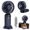 Electric Fan Portable Air Conditioner Mini Cooler Rechargeable Neck Fans for HomeHand Usb Conditioning Blades