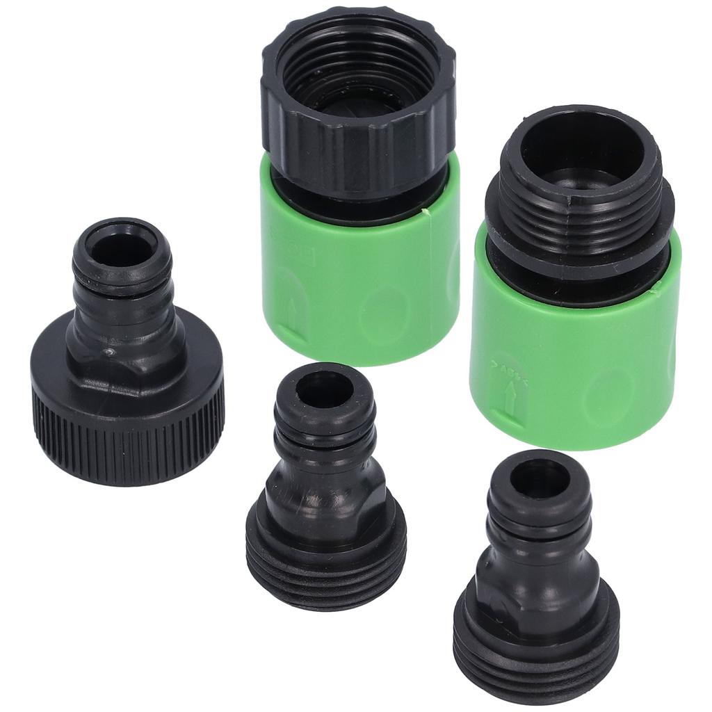 Hose Quick Connector NPT 3/4 Female Male Thread Coupler Nipple for Garden Lawn Irrigation