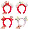 Pony Horse Hair Hoop Mascot New Year Headpiece Cute New Year Headband  New Year Dress Up
