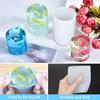 3D Cylinder Shape Candle Silicone Mold DIY Cented Candle Soap Mould Craft Gift Making Plaster Resin Wax Homemade Decoration