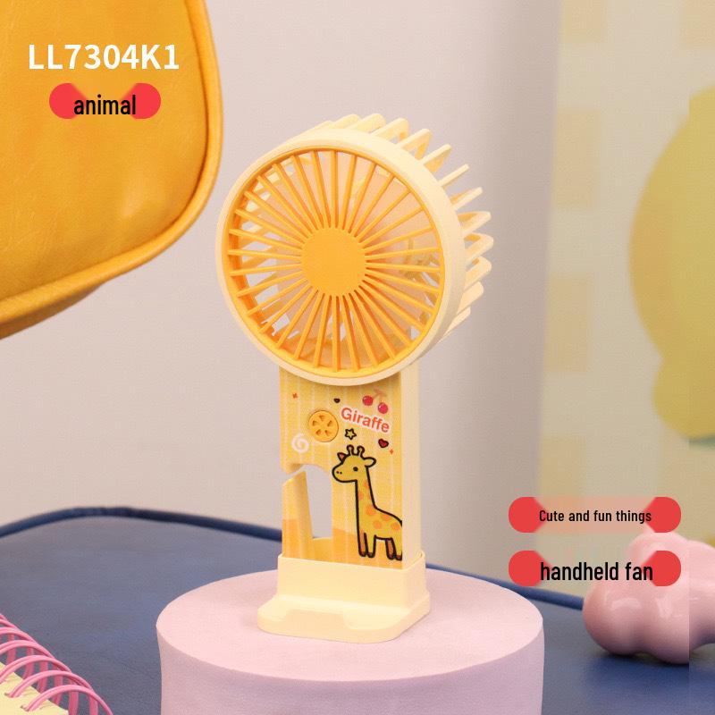 Summer Cartoon USB Rechargeable Mini Portable Fan