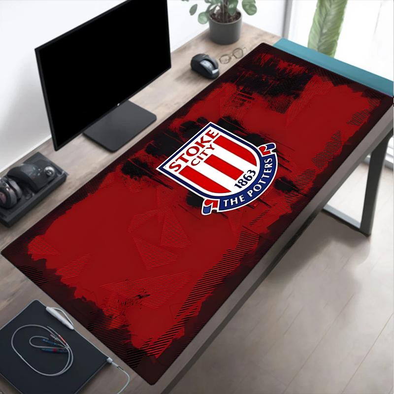 Stoke City Football Club Mouse pad, Gaming Mouse Pad, keyboard pad, Desk Decor for computer notebook Fan Gift Birthday Gift