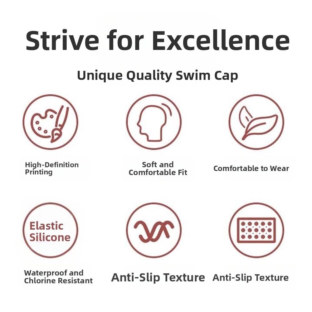 Soft Flower Swim Headgear Elastic Snorkeling Cap Surfing Hat Floral Diving Hat  Surfing