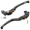 ZETA RACING HAWK1 Pilot Lever Set Black 1 Foldable High Strength Aluminum Alloy Lever Position Adjustment 20 Automatic Lever Return System Dirtfreak