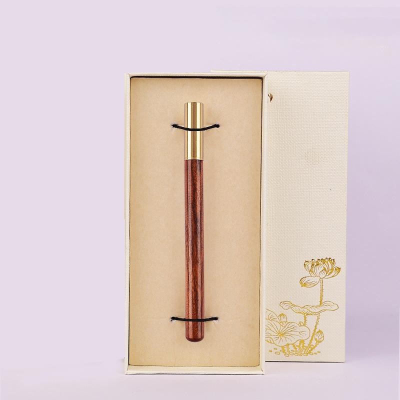 Винтажная шариковая ручка, латунная шариковая ручка, шариковая ручка с металлическим колпачком, школьные канцелярские принадлежности