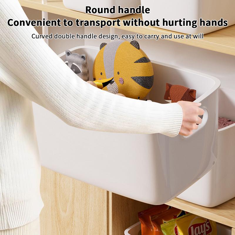 Настольный ящик для хранения, общежитие, мелочи, пластиковый ящик для хранения косметики, ванная комната, кухня, корзина для сортировки и хранения, контейнеры