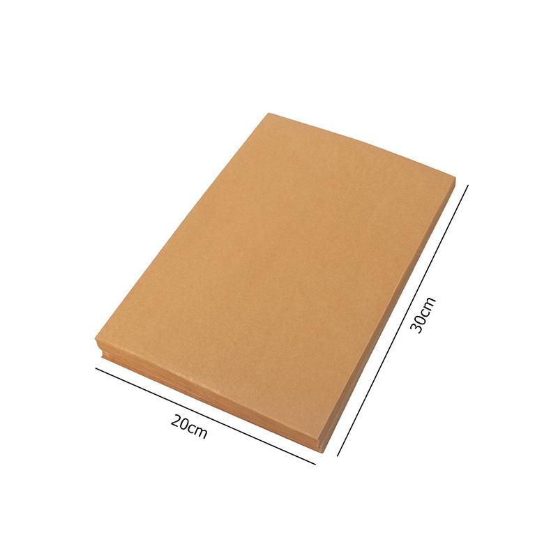 100 Pcs Parchment Paper Baking Sheets Non-Stick Precut Baking Parchment Baking Paper Will Not Curl Burn Wax Paper JT70