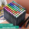 Double-Headed Watercolor & Alcohol Marker Pen Set for Design and Art