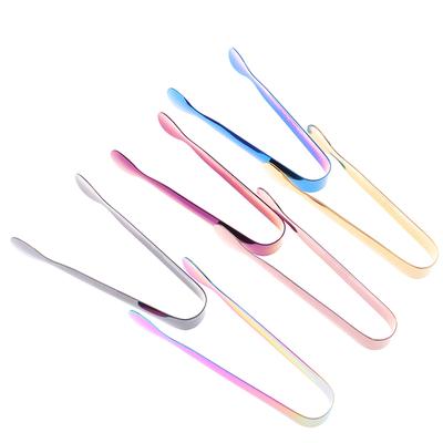 Щипцы 11 см из нержавеющей стали, зажим для хлеба, еды, льда, щипцы для льда, кухонный инструмент