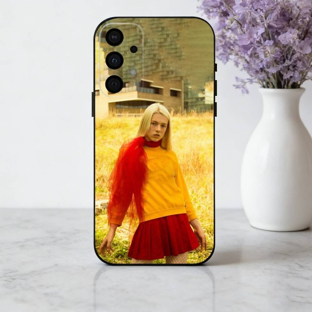 H-Hunter S-Schafer Чехол для телефона с актрисой для Samsung Galaxy A73,A72,A71,A70,A53,A52,A51,Другие Мягкий черный корпус