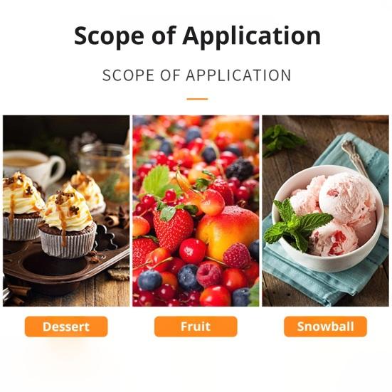 Ложка для мороженого из нержавеющей стали, профессиональная ложка для выкапывания шариков для выпечки, лопатка для фруктов с триггером, десертная ложка для домашних подарков