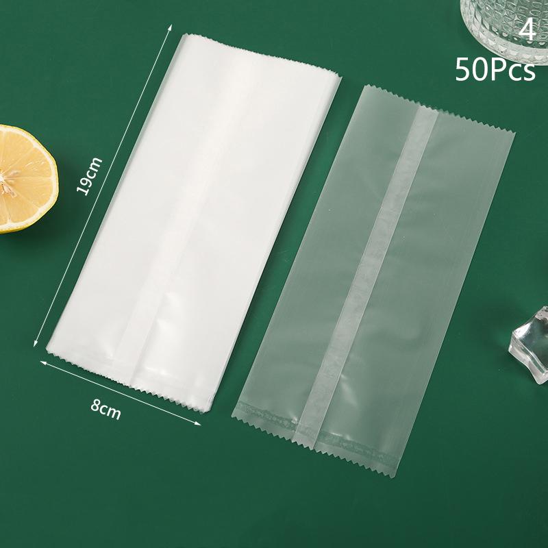 50 шт. пищевые пакеты для мороженого одноразовые пластиковые защитные чехлы для хранения мороженого с рисунком мешок для упаковки мороженого своими руками