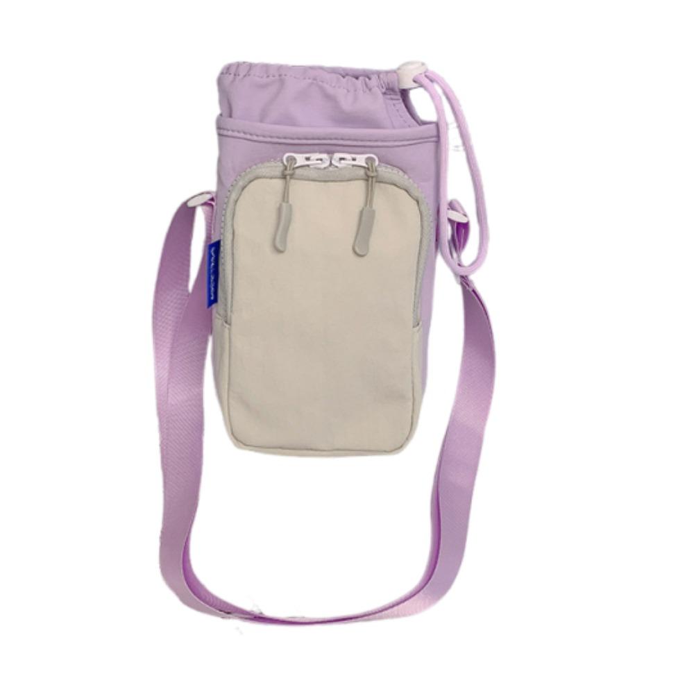 Lightweight Water Bottle Bag Dopamine Style Thermal Mugs Shoulder Bag Sports