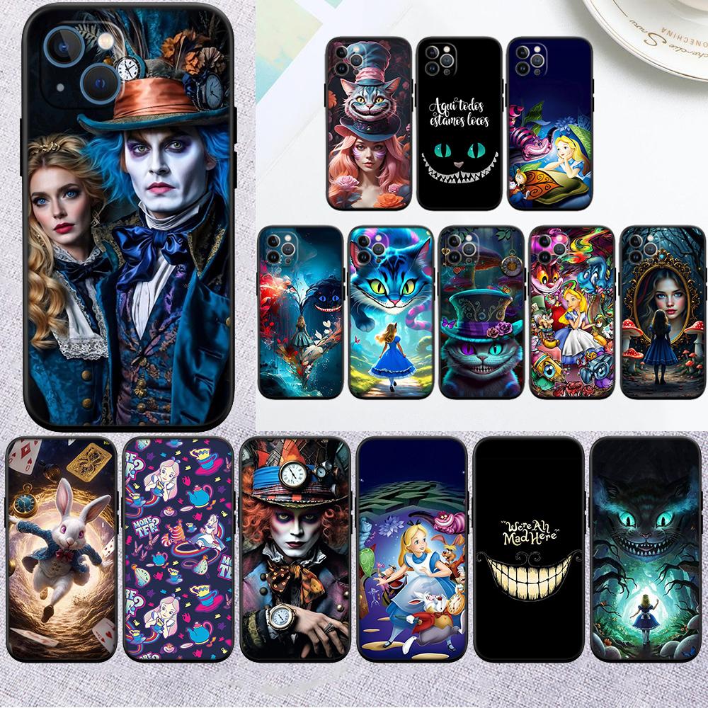 Alice in Wonderland Cat Princess New High-End Cover Phone Case for Redmi Note 10 11 12 Pro Max 10S 10C 11S 12S 12C