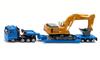 SIKU MAN Semi-Trailer with Liebherr Power Shovel 1/87 Scale Model SK1847