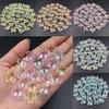 100Pcs/lot for Jewelry Making AB4 Petal Receptacle Flower Beads Charms Supplies Necklace Bracelets Jewelry Spacer Beads