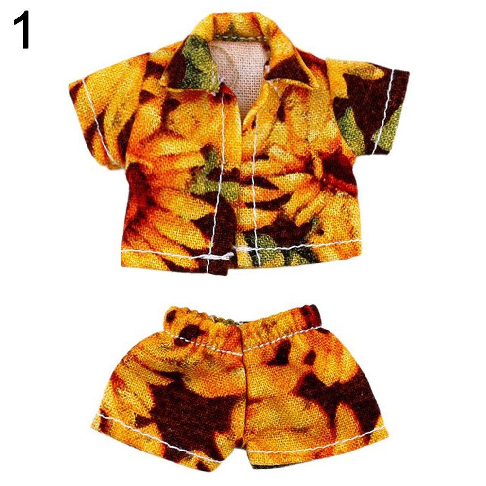 Кукольная одежда для ob11 Повседневная одежда Рубашки Кукольная одежда Футболка для кукол Топы Летняя футболка Шорты