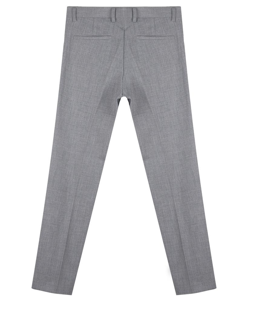 PALETOT Tapered Heathered Slacks_Gray