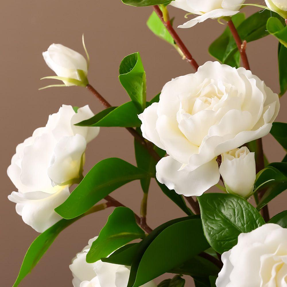 Wedding Decoration Fake Plants Fake Gardenia Table Arrangement Artificial Flowers Home Decor