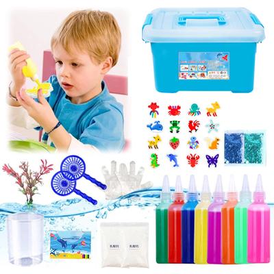 Детские игрушки Ocean DIY Colloid Toys Набор для самостоятельного изготовления детских игрушек с раствором Детские игрушки Ocean Enlightenment Toys Детские развивающие игрушки 60 мл