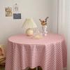 Скатерть в шахматном порядке, универсальная пыленепроницаемая, устойчивая к пятнам скатерть для дома, кафе, ресторанов