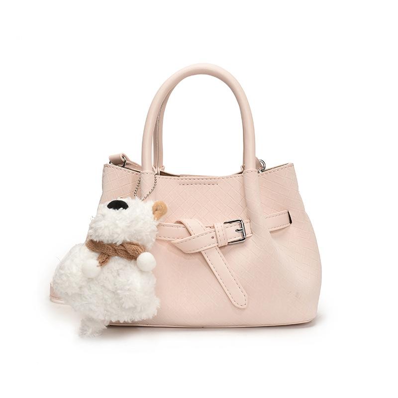 Spring and Summer New Small Fresh Korean Fashion Foreign Style Portable Vegetable Basket Bag Niche Versatile Commuter Messenger Bag Woman