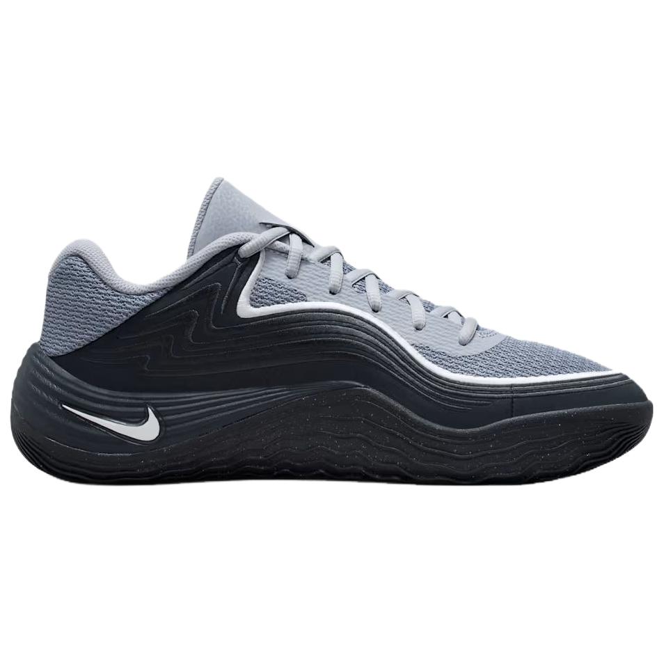 Nike Precision 8 Дышащие Легкие Низкие Баскетбольные Кроссовки Мужские Серый Черный IH1104-005