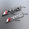 1 шт. 3D Металлическая Наклейка на Автомобиль Значок TRD Значок Декоративные Аксессуары Для Toyota GR Corolla Yaris Aygo Prius CHR Camry Auris Avensis