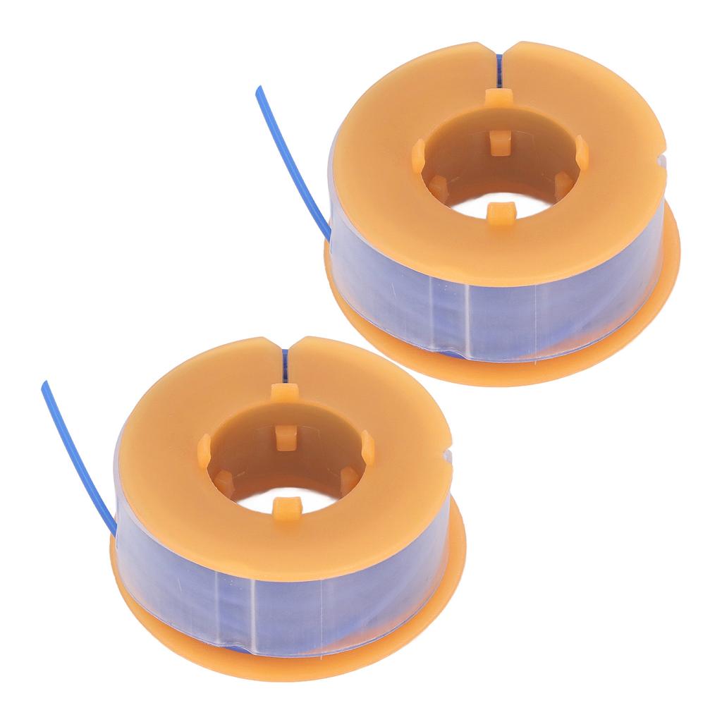 2Pcs Lawn Mower Spool Line Nylon Trimmer Accessories Replacement Fit for BOSCH ART 30 ART 30FA Blue