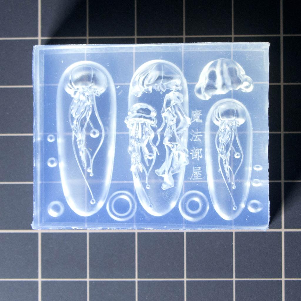 Креативные формы для дизайна ногтей в виде медуз, силиконовые формы для капельниц, формы для украшения ногтей, уникальные формы для маникюра, силиконовые формы