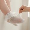 Thin Mesh Baby Socks Princess Lace Newborn Tube Socks Lightweight Cotton Socks  Kids