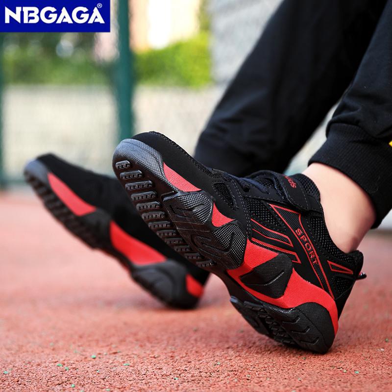 Детская повседневная обувь Кроссовки для мальчиков Нескользящая уличная дышащая Детская теннисная износостойкая Спортивная обувь для баскетбола