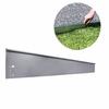 Metal Garden Border - ICH-ZAPFE.DE - 13.5 Cm X 113 Cm - Galvanized - Metal