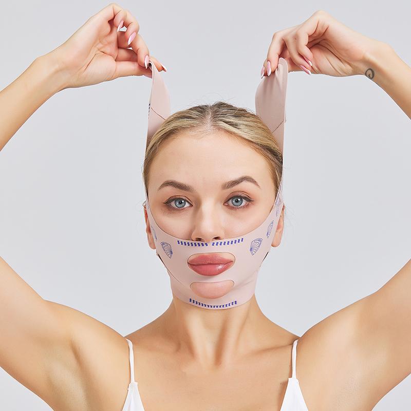 Women Chin Cheek Face Slimming Bandage Lift Up Belt Bilayer V Line Face Shaper Facial Anti Wrinkle Strap Skin Care Beauty Tools