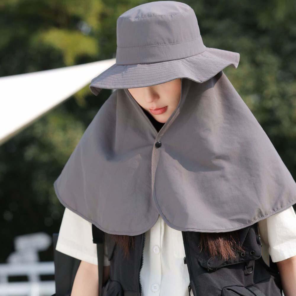 Кепка для альпинизма с широкими полями Эластичная женская кепка от солнца Кепка с отверстием для хвостика Шаль Шляпа рыбака Женская