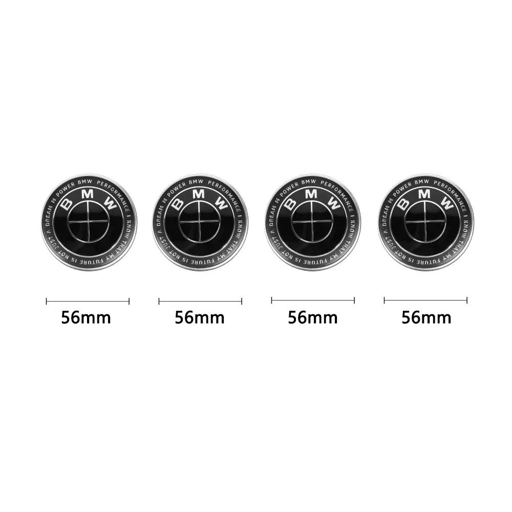4Pcs 56MM/68MM Car Styling Wheel Center Cap Hub Covers For BMW G32 G30 G01 G02 G05 G06 G07 G26 G23 G22 F40 F20 Badge Accessories npdf01