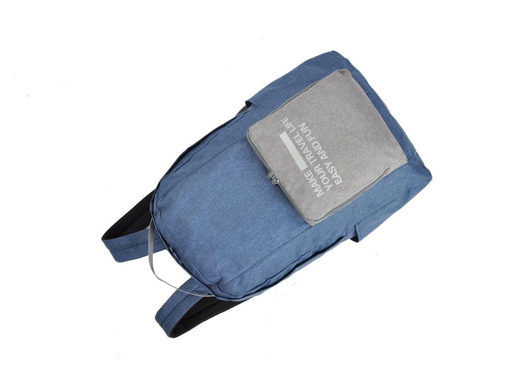 Утолщенный складной дорожный рюкзак и сумка-тележка