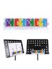 Portable Guitar Scales Sliding Ruler Pentatonic Sliding Ruler Guitar Learning Tool for Beginners and Professionals