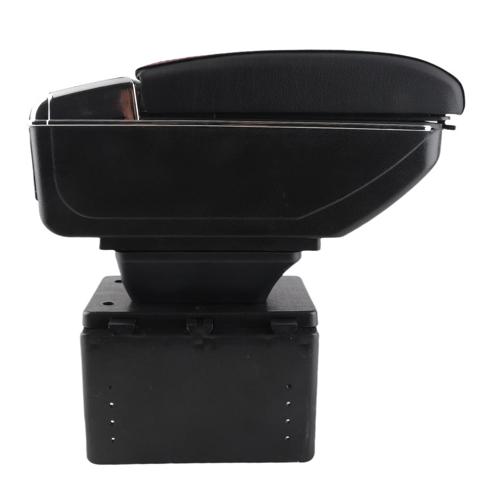 Universal Car Center Console Armrest Box Container Adjustable with USB Interface